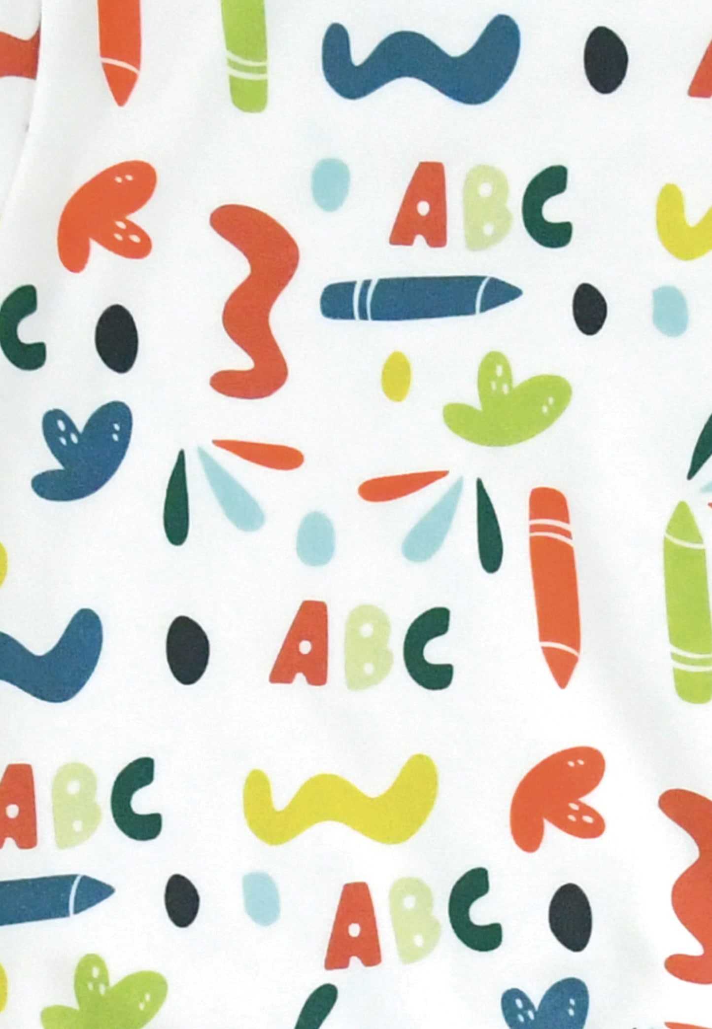 Pigiama due pezzi in bambù - ABC - Palloncino blu