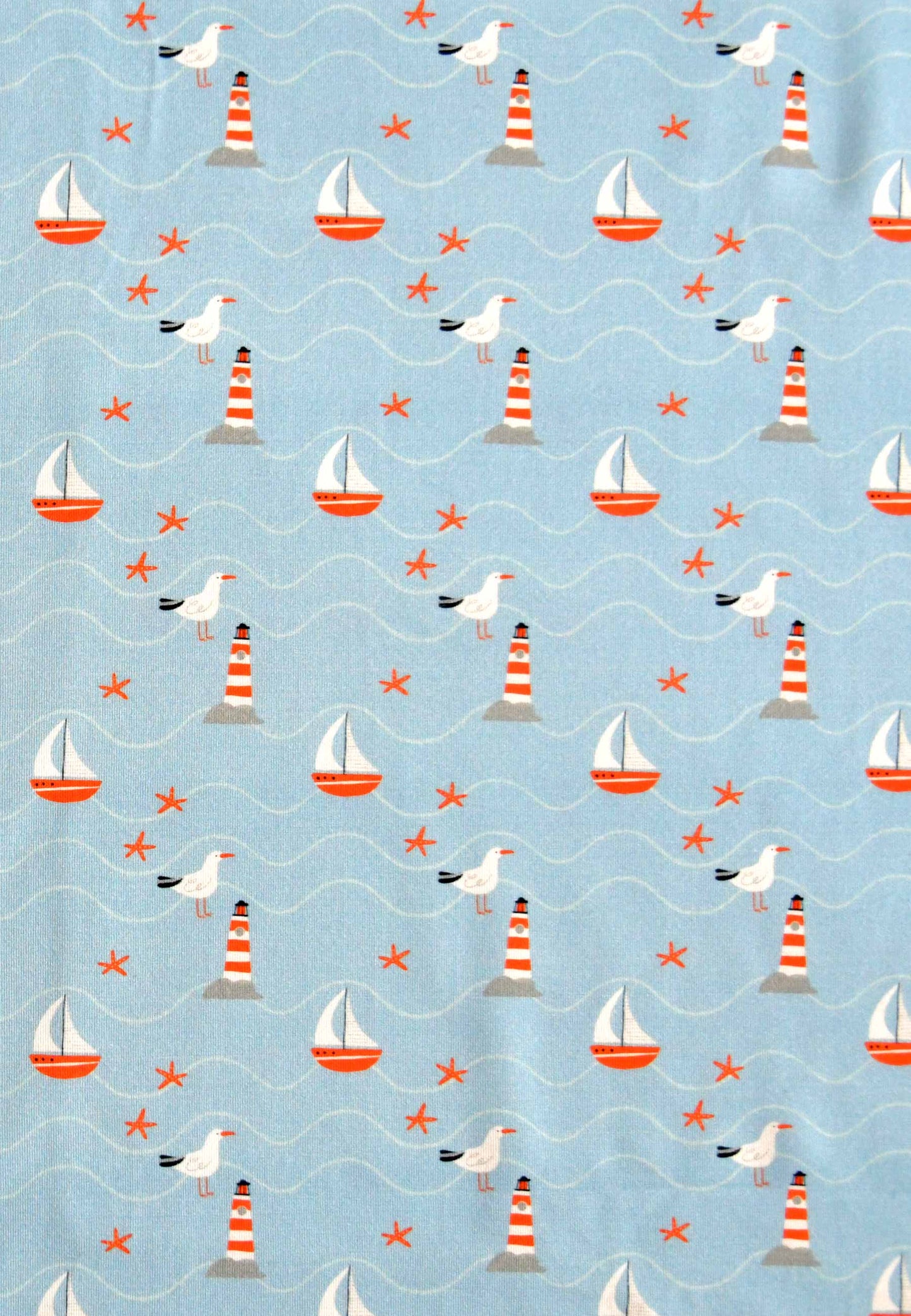 Tutina con zip in bambù - Mare - Palloncino blu