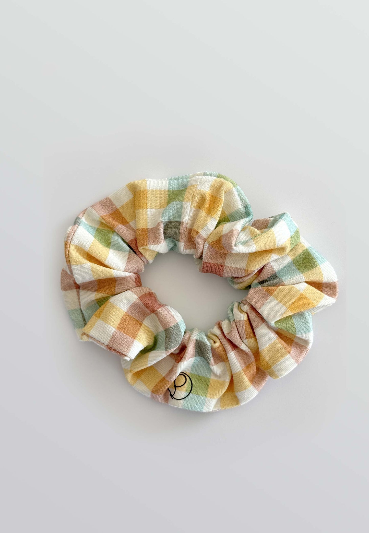 Chouchou (scrunchie) in bambù - Passeggiata nel bosco - Palloncino blu