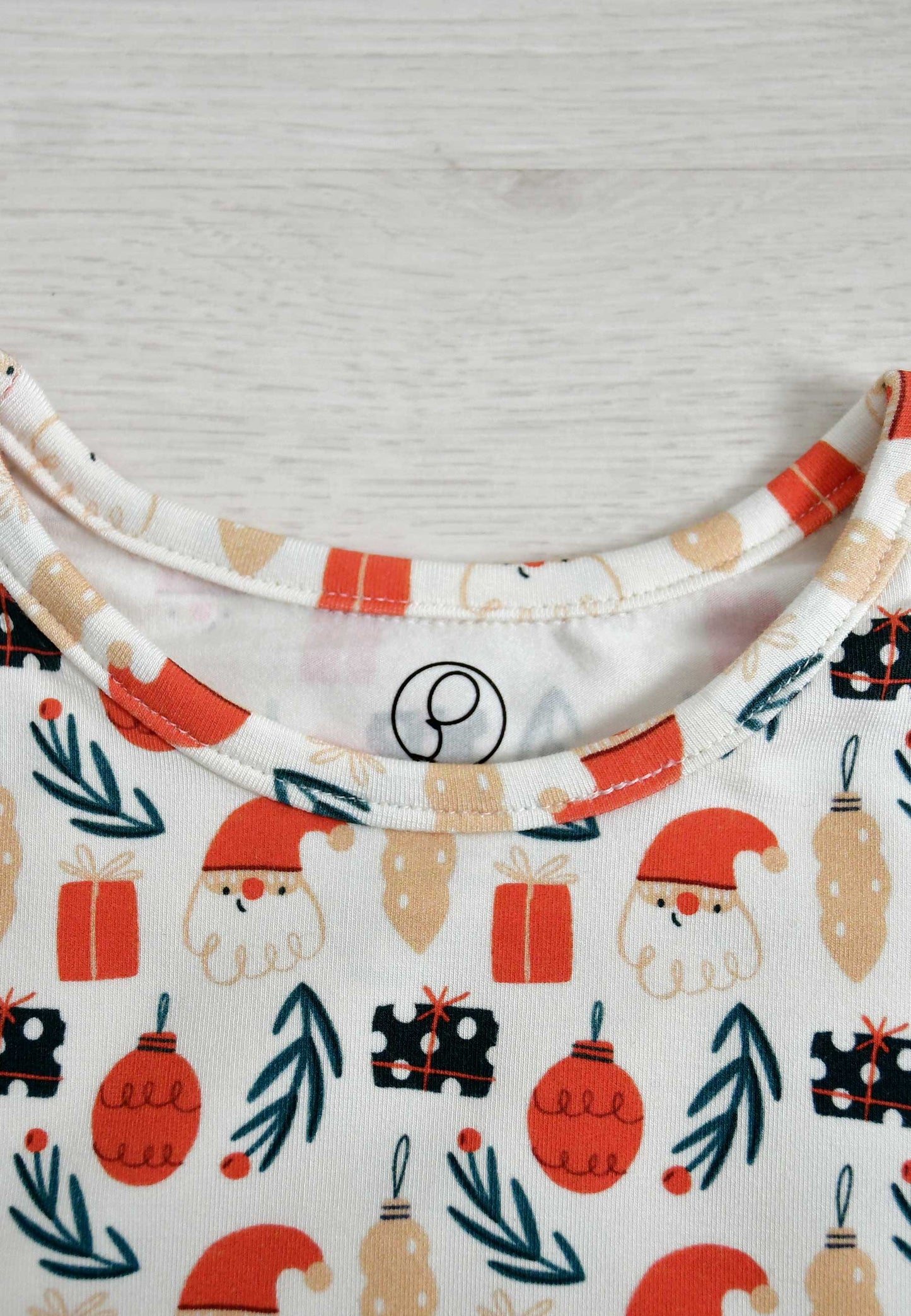 Pigiama due pezzi in bambù - Magia del Natale - Palloncino blu