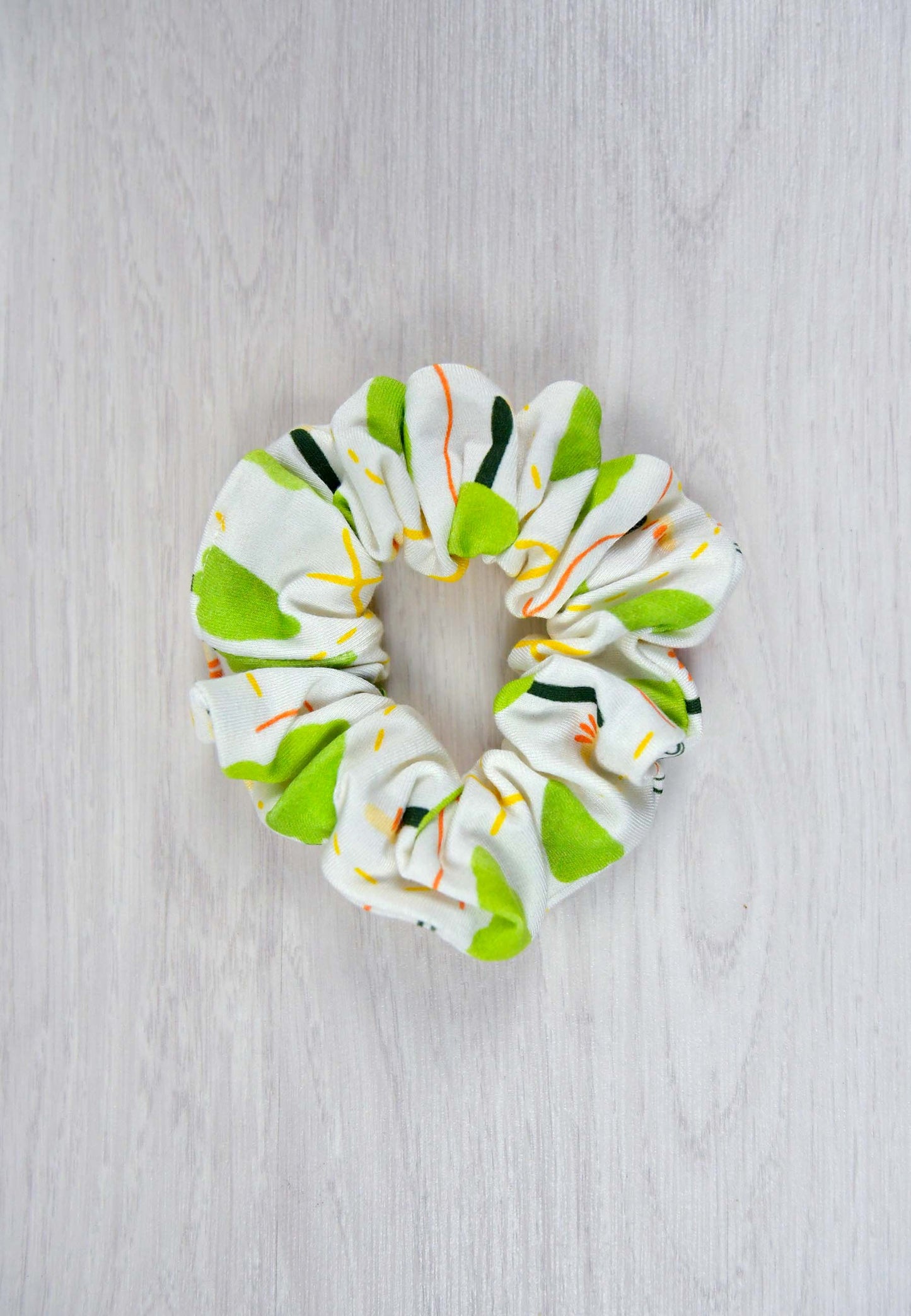 Chouchou (scrunchie) in bambù - Parchetto - Palloncino blu