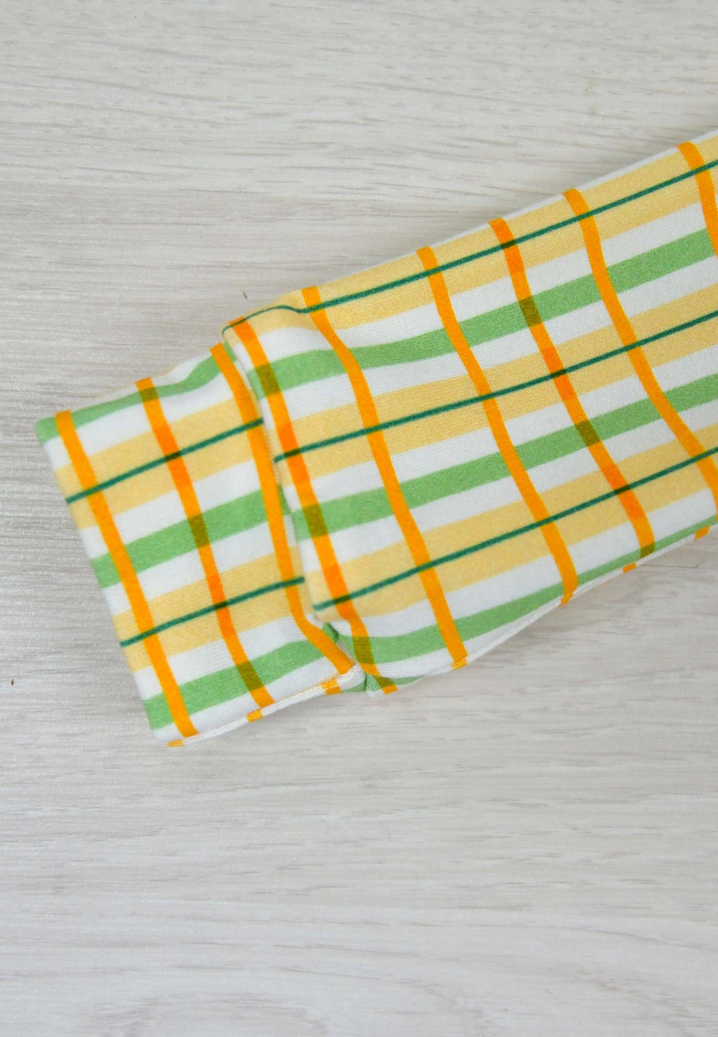 Tutina con zip in bambù - Tartan prato fiorito - Palloncino blu