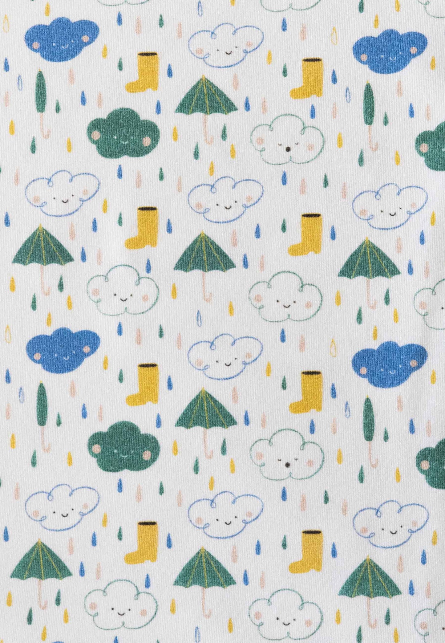 Pigiama due pezzi in bambù - Splash - Palloncino blu