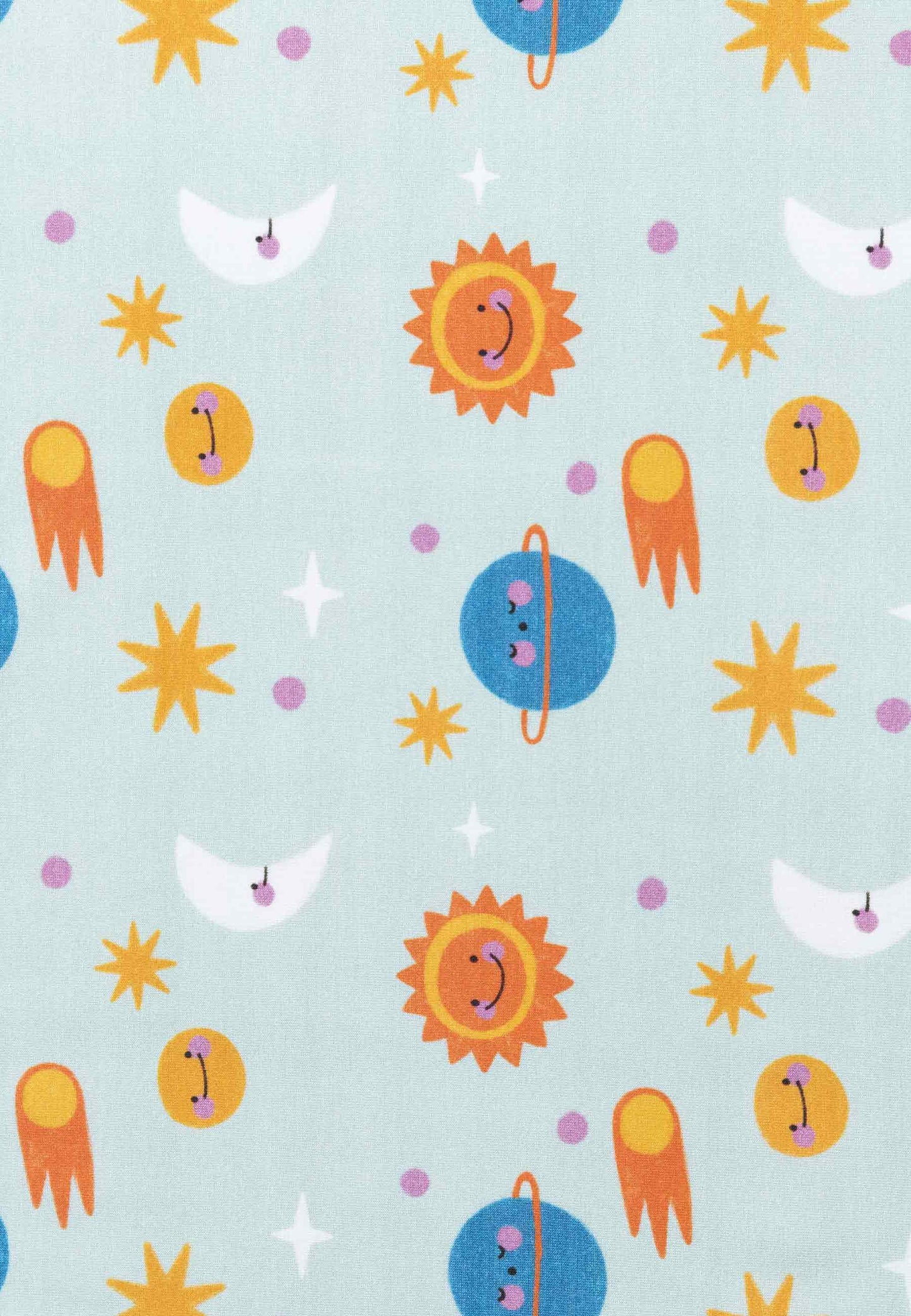 Pigiama due pezzi in bambù - Spaziale! - Palloncino blu