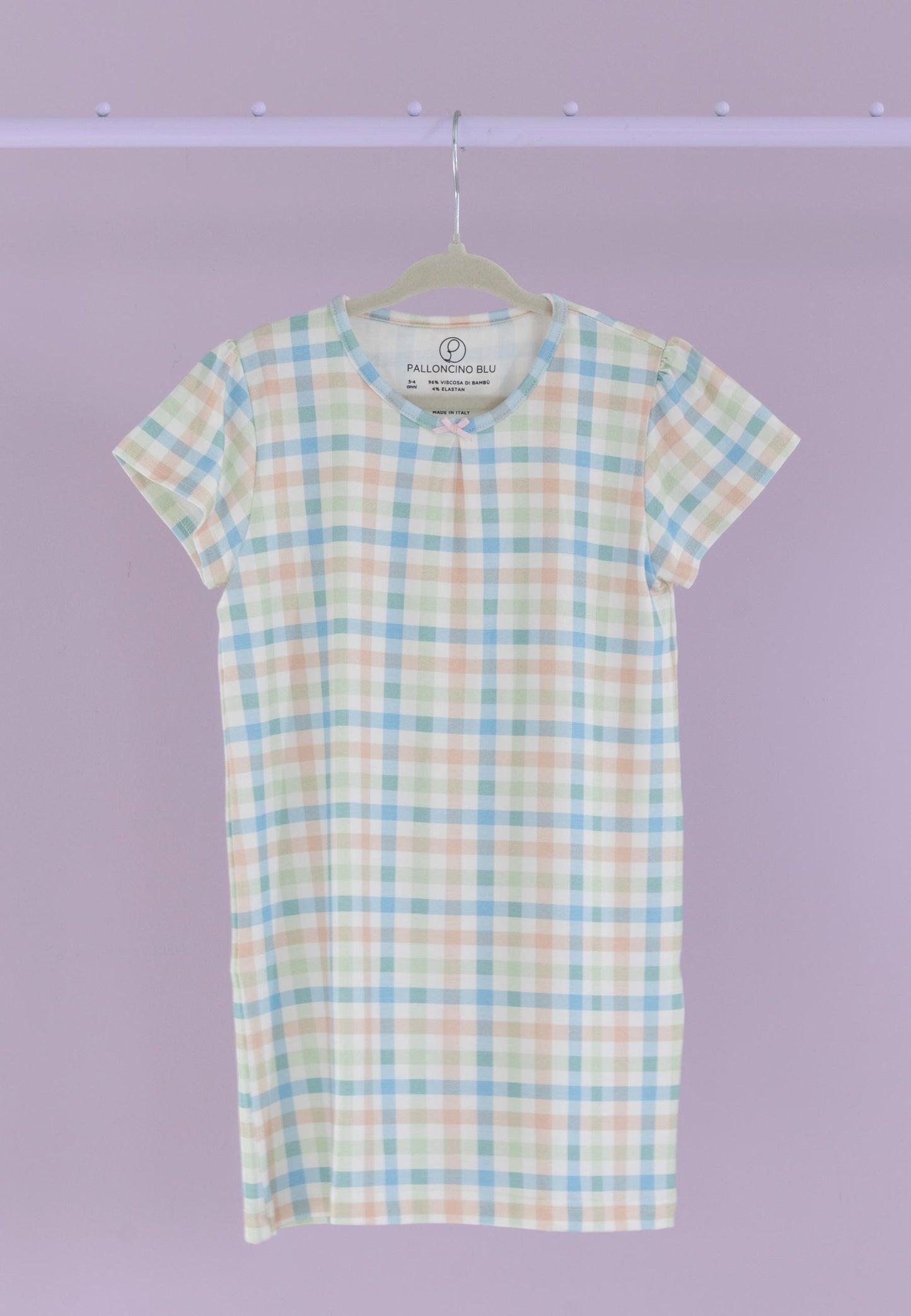Camicia da notte in bambù - Sunny Picnic - Palloncino blu