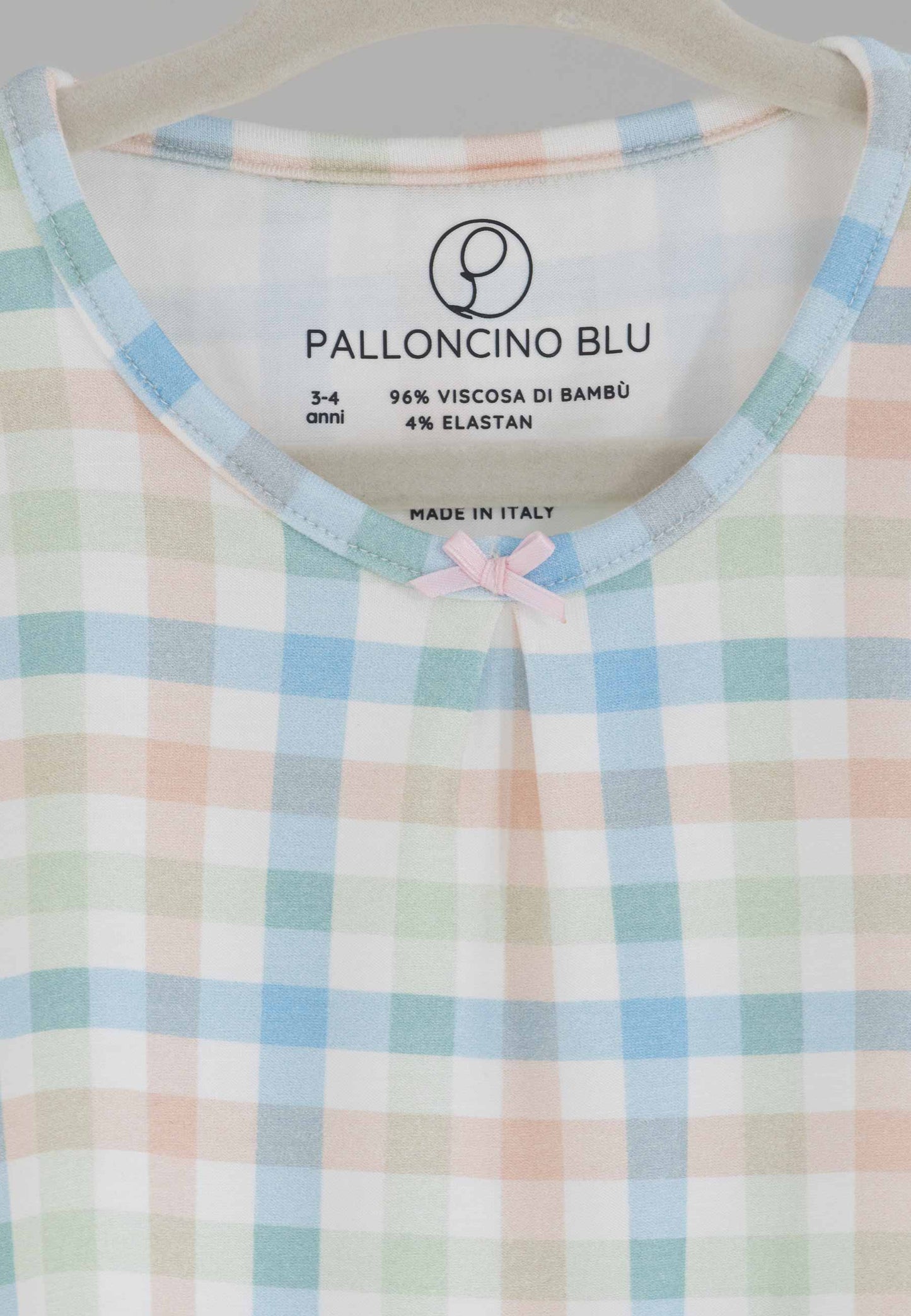 Camicia da notte in bambù - Sunny Picnic - Palloncino blu