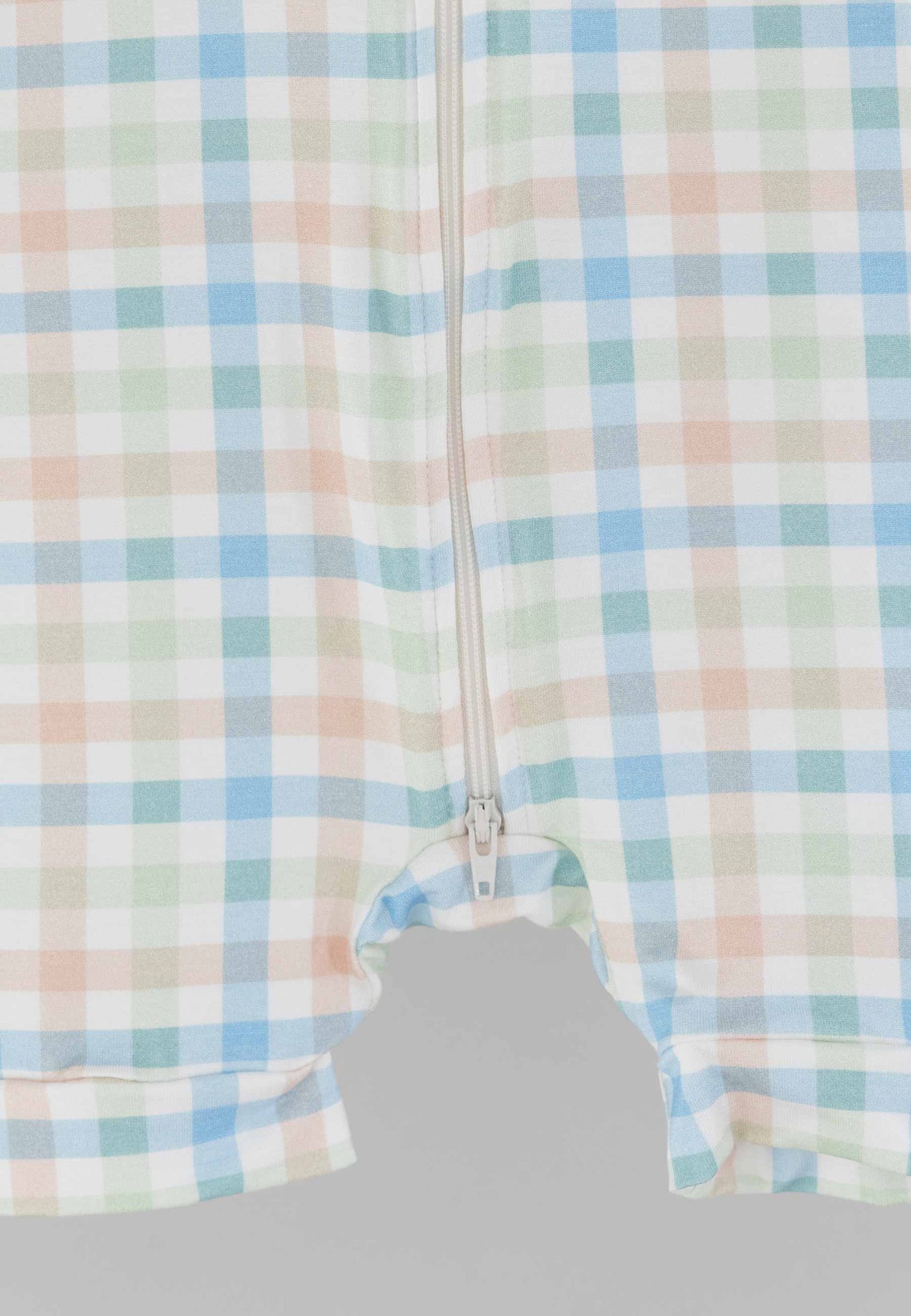 Tutina con zip in bambù - Sunny picnic - Palloncino blu