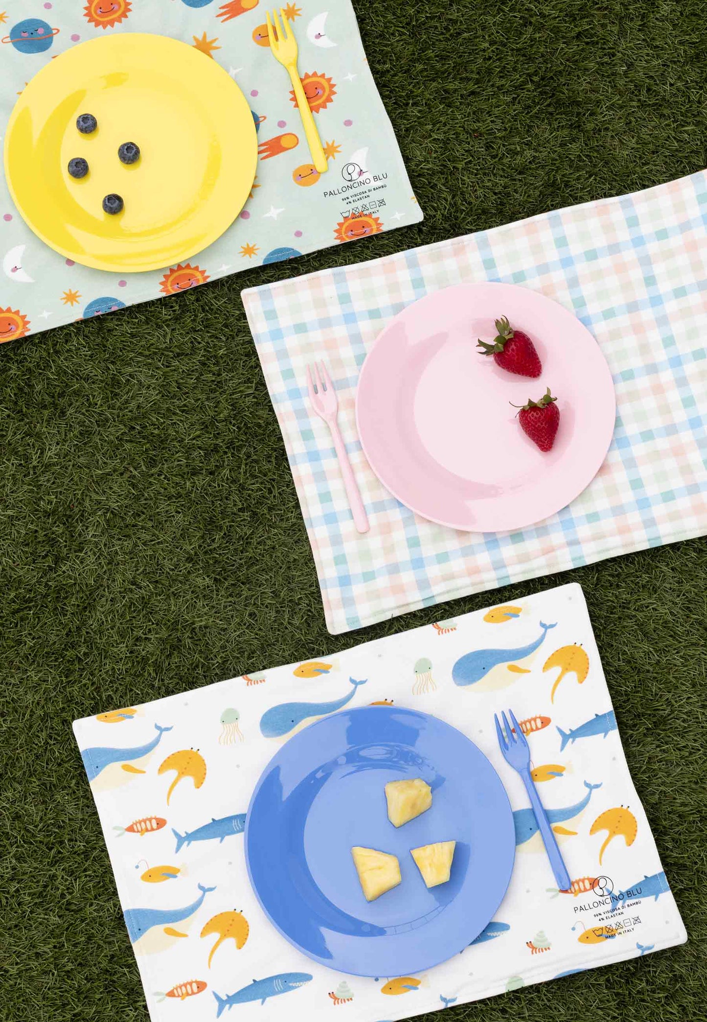 Tovagliette per la colazione "Happy" - Palloncino blu