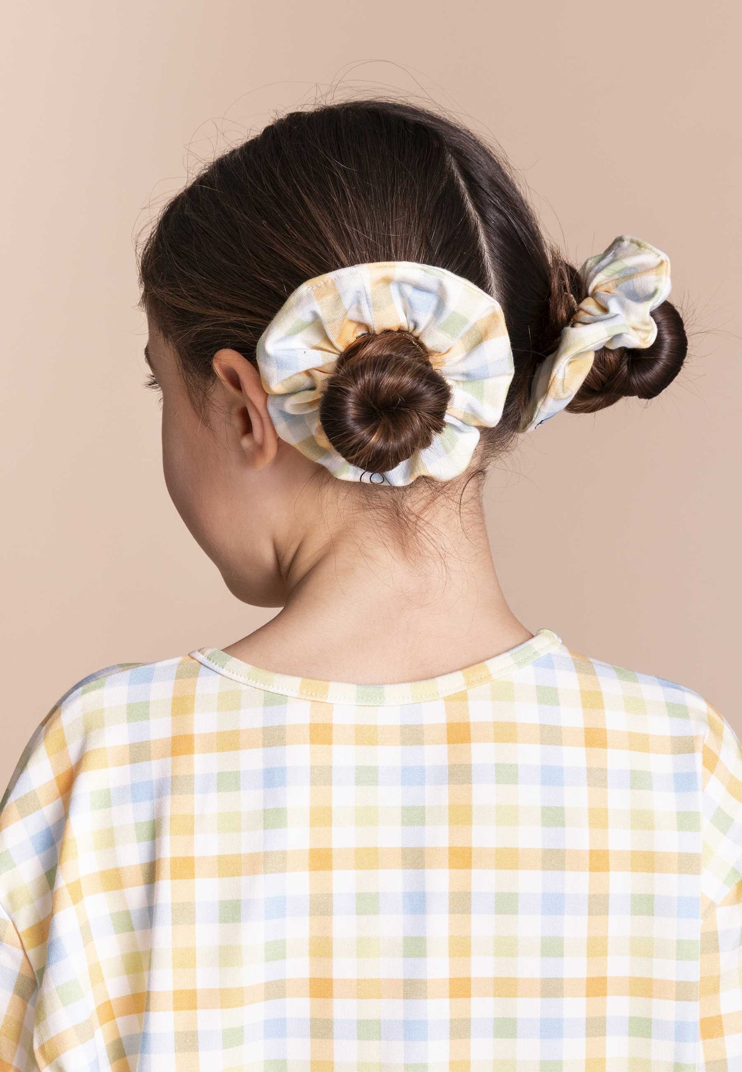 Chouchou (scrunchie) in bambù - Lollipop - Palloncino blu