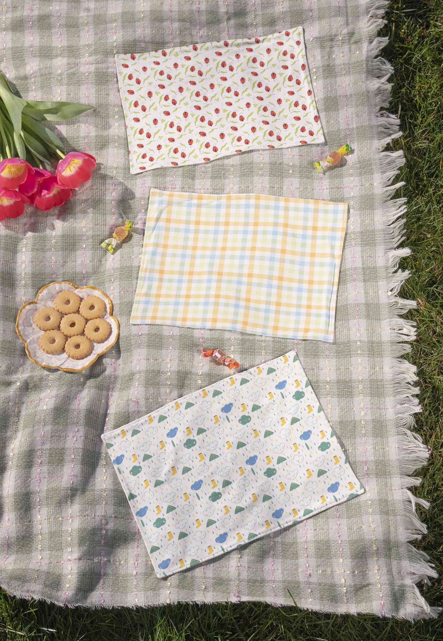 Tovagliette per la colazione "Happy" - Palloncino blu